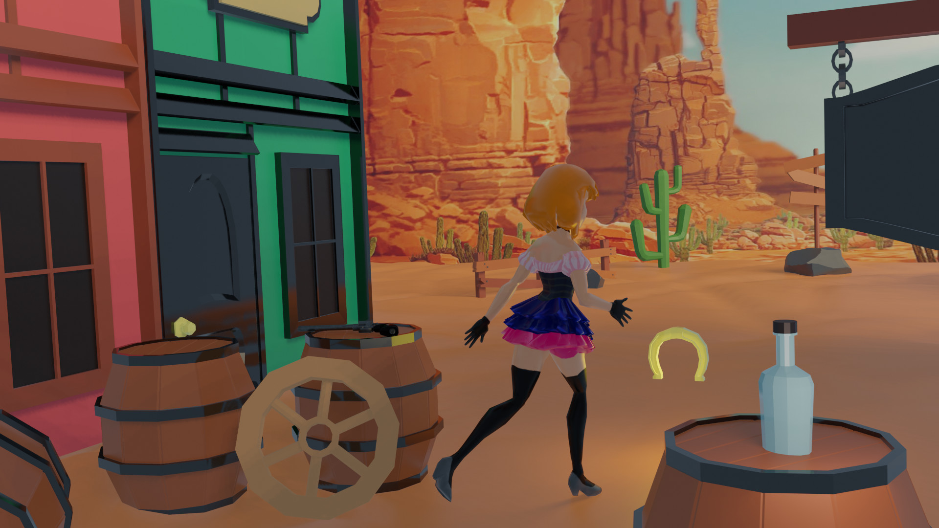Westerlands: Girly runaways story screenshot 2