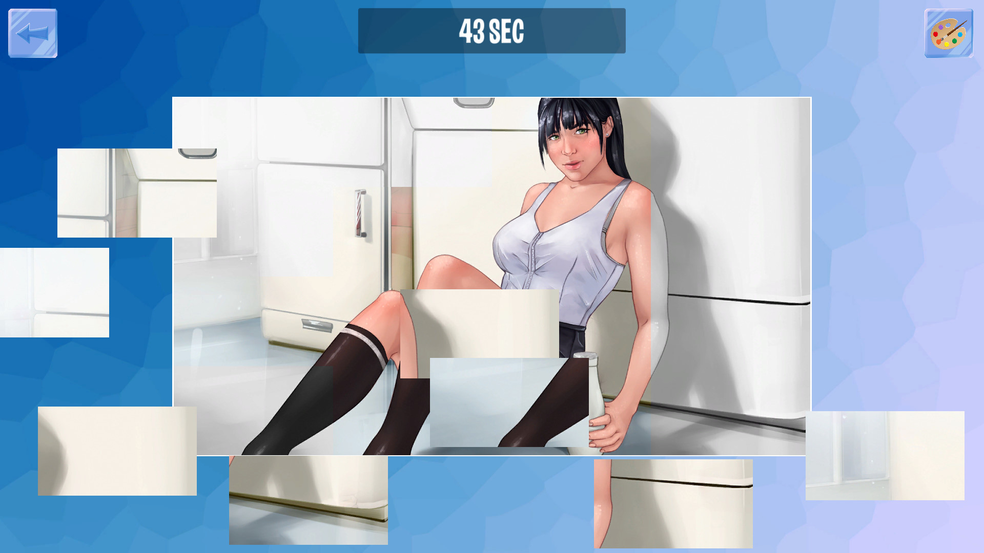 Girls on puzzle 3 screenshot 1