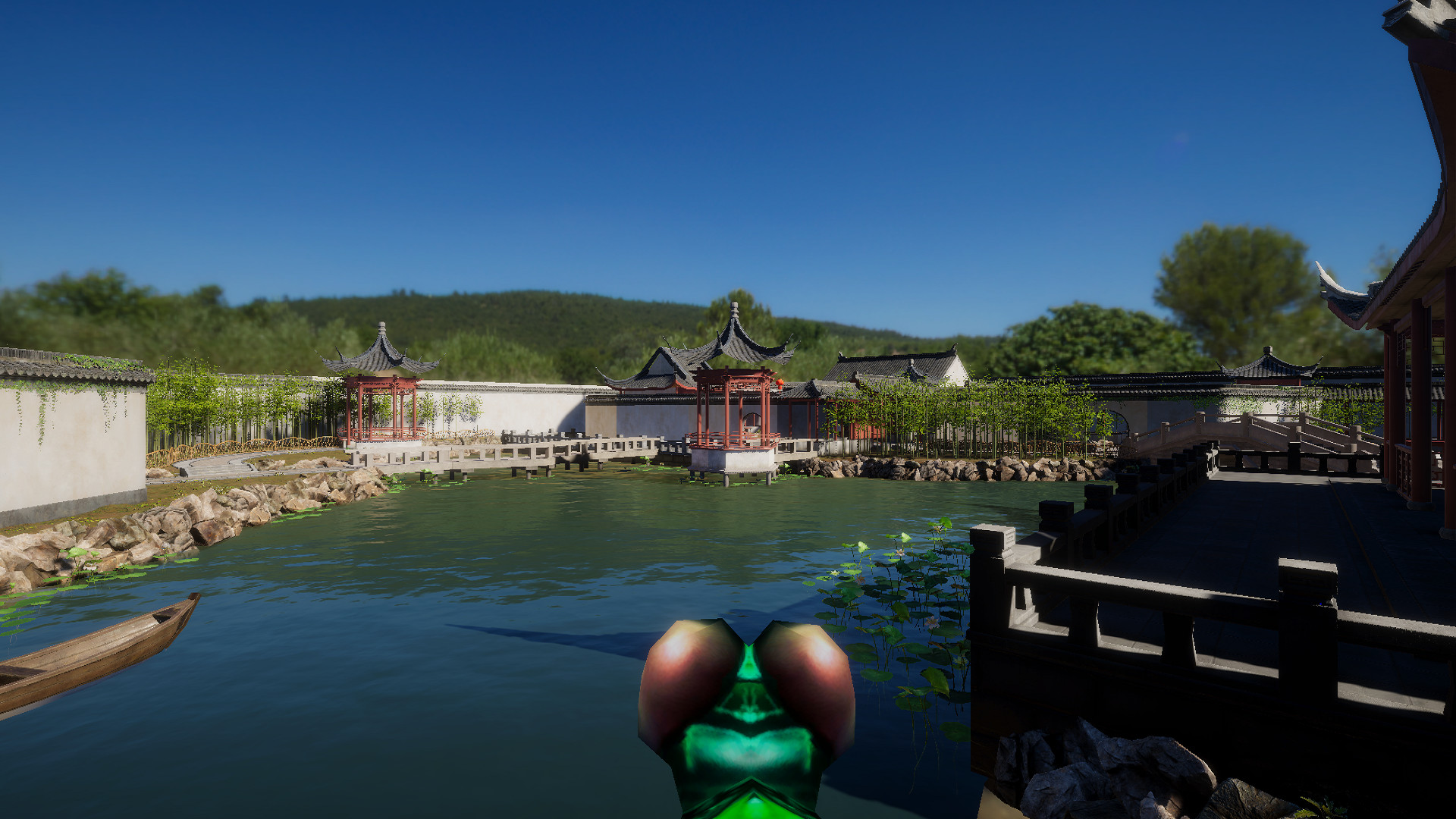 VR Chinese Garden Tour (HD): Flying as a dragonfly screenshot 10