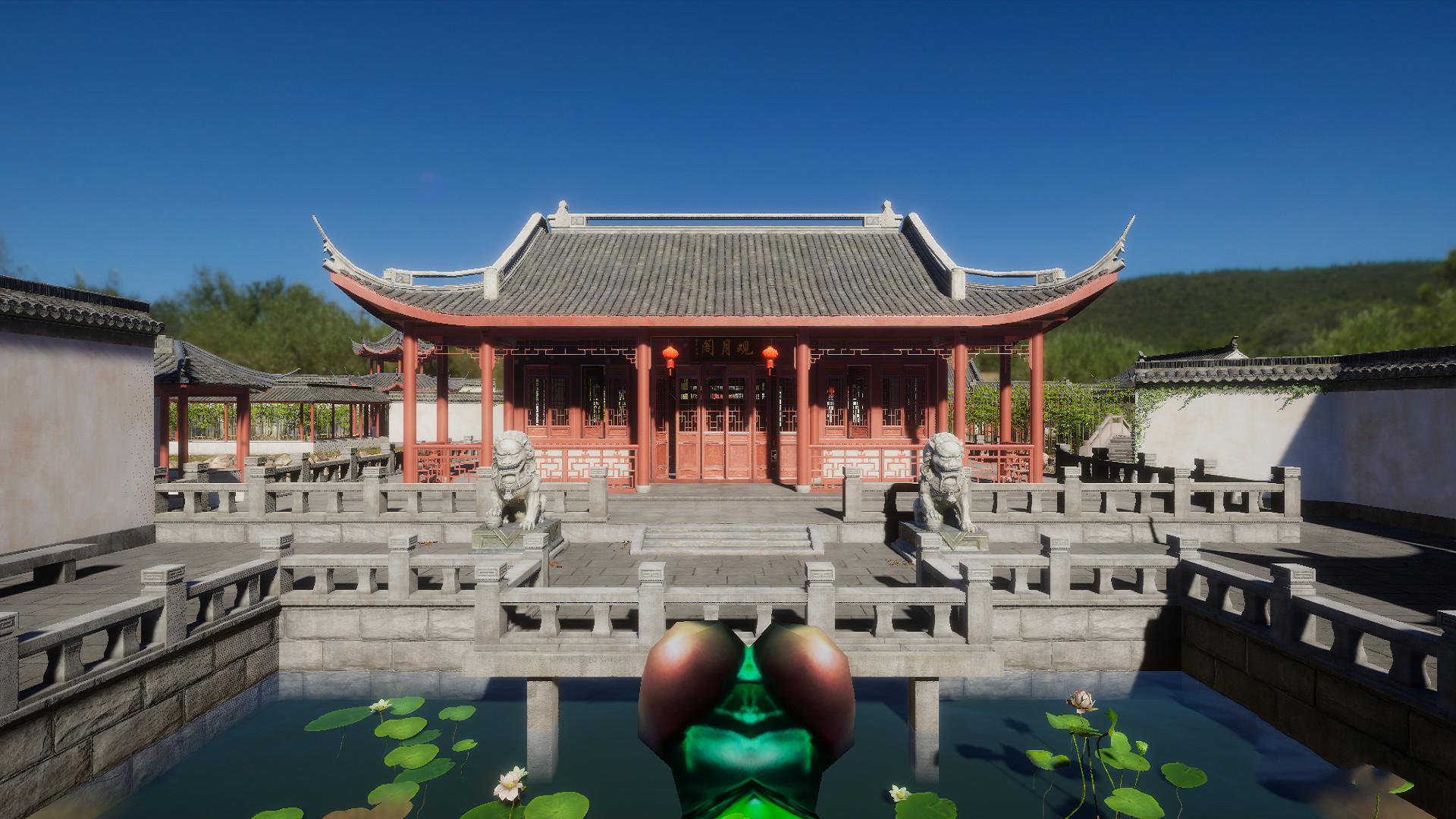 VR Chinese Garden Tour (HD): Flying as a dragonfly screenshot 8