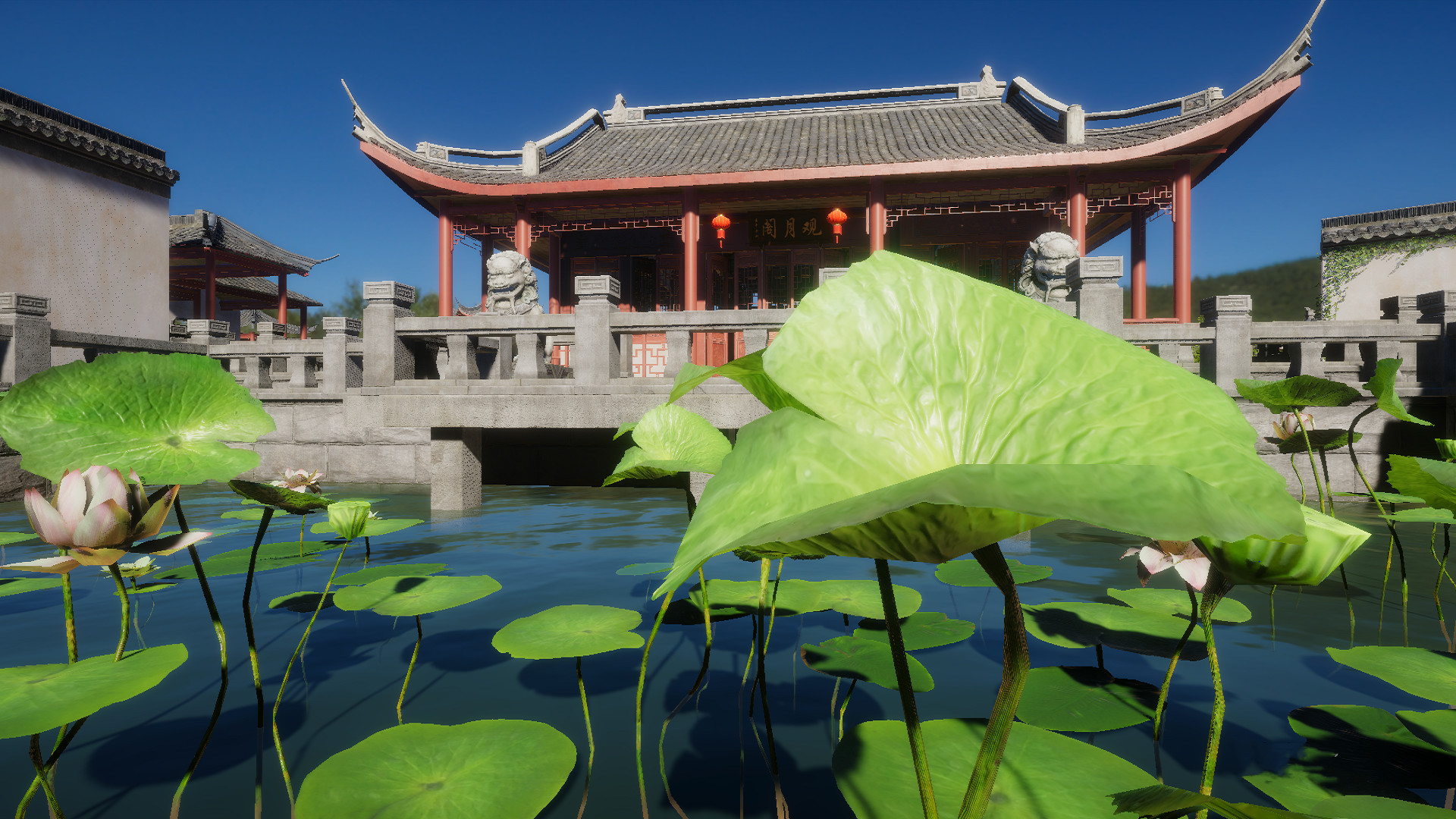 VR Chinese Garden Tour (HD): Flying as a dragonfly screenshot 4