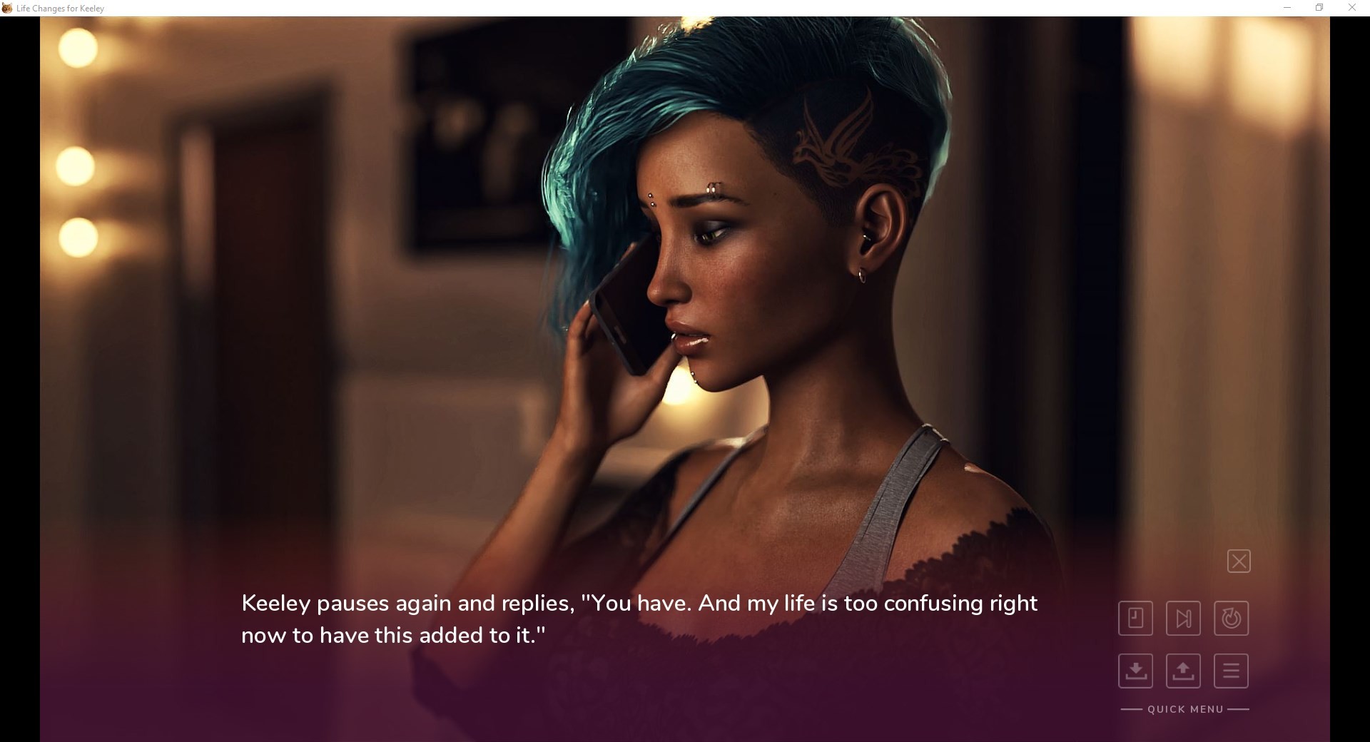 Life Changes For Keeley screenshot 3