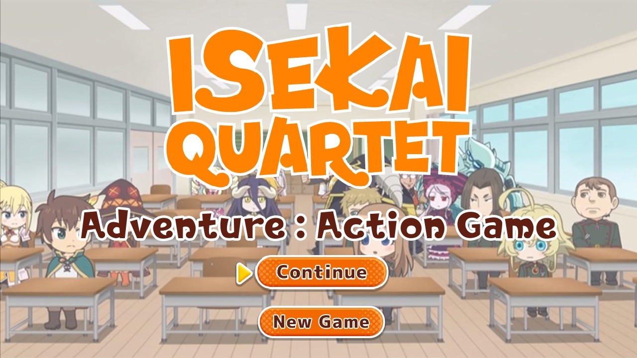 Pixel Game Maker Series ISEKAI QUARTET Adventure Action Game screenshot 1