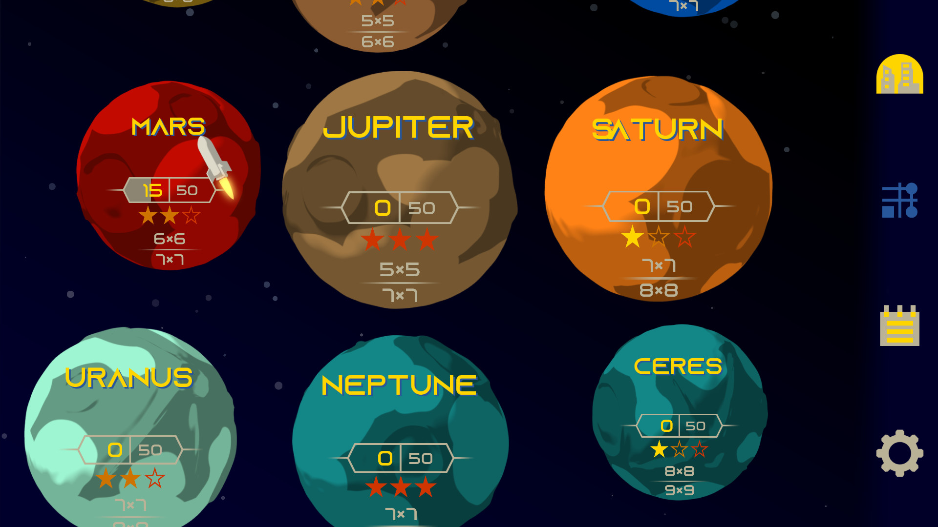 Starlight X-2: Space Sudoku screenshot 6