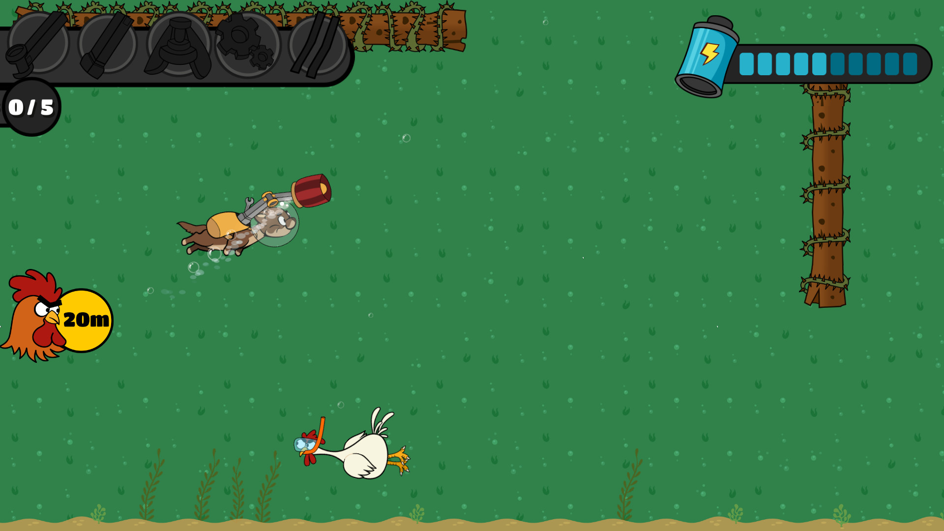 Wisly and the Chickens! screenshot 5