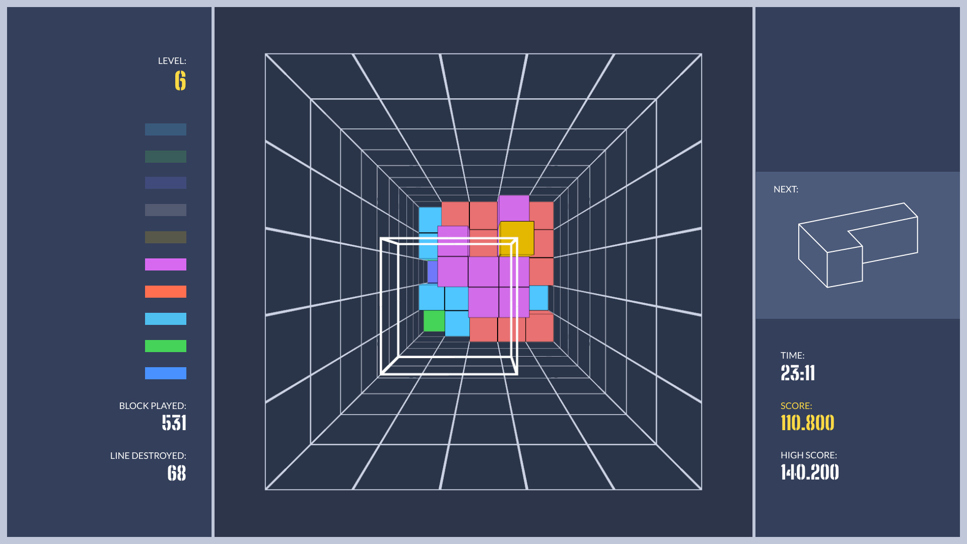 TETRIX 3D screenshot 1