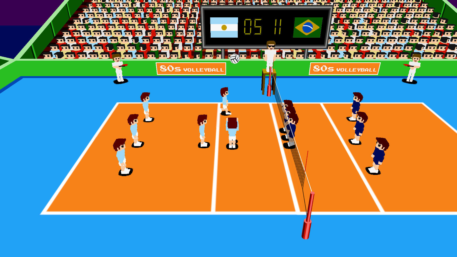 80s Volleyball screenshot 4