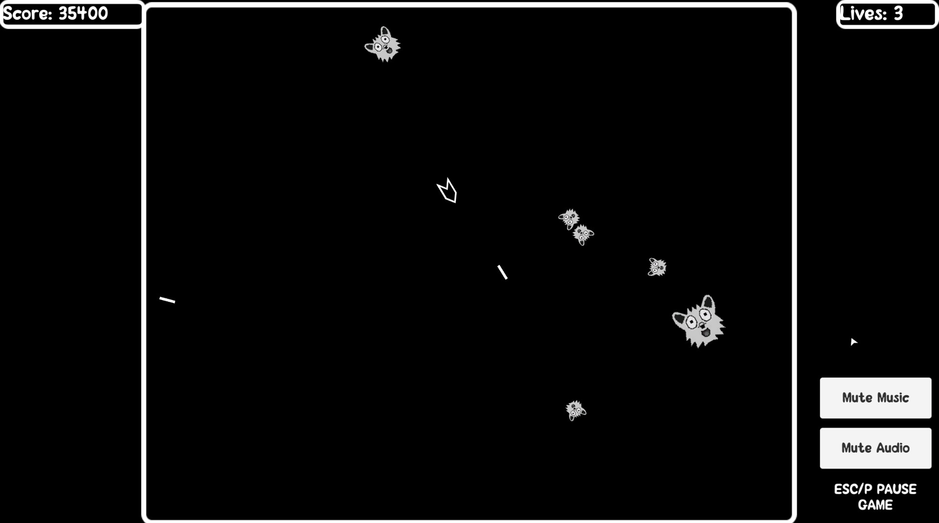 Endless Furry Asteroids screenshot 3