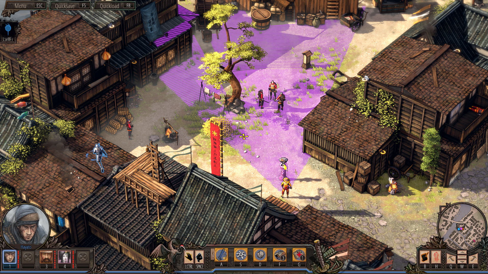 Shadow Tactics: Aiko's Choice screenshot 6