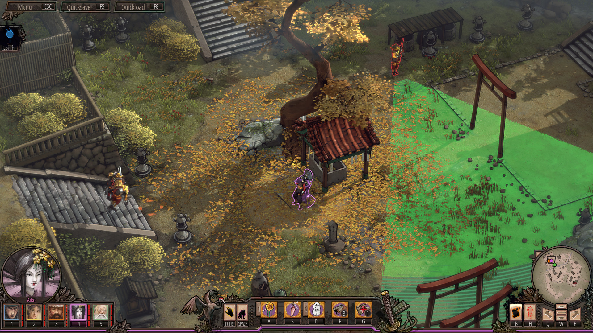 Shadow Tactics: Aiko's Choice screenshot 7