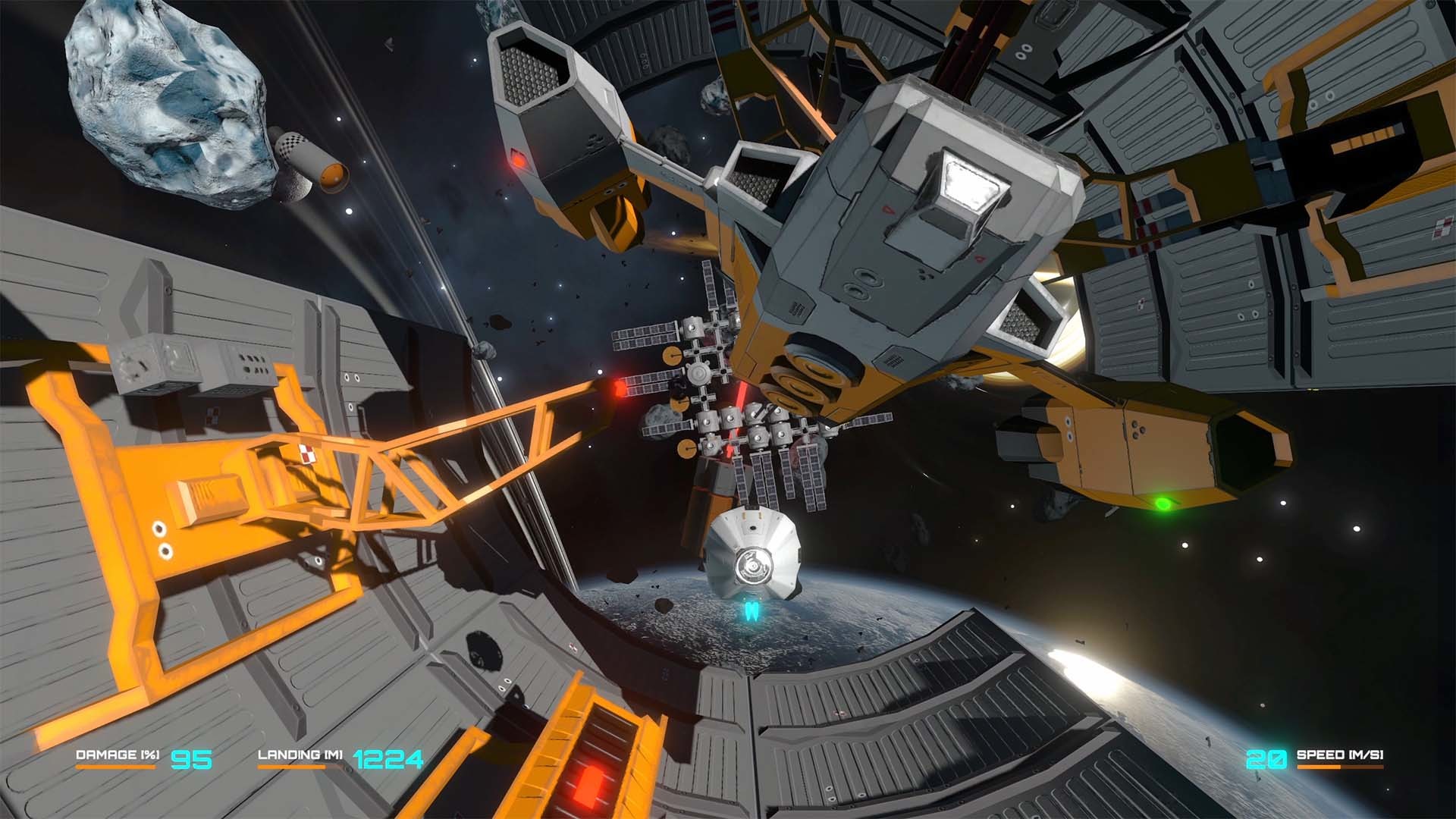 Descent Vector: Space Runner screenshot 2