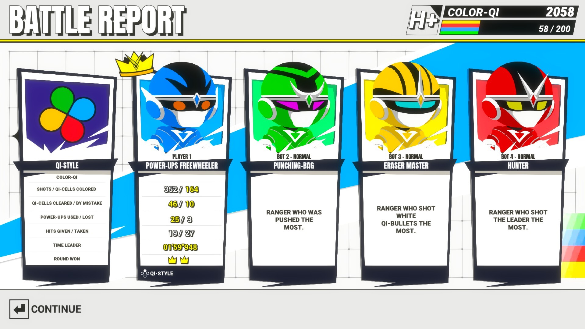 QUADRICOLOR: Ultra Sentai Color Ranger screenshot 14