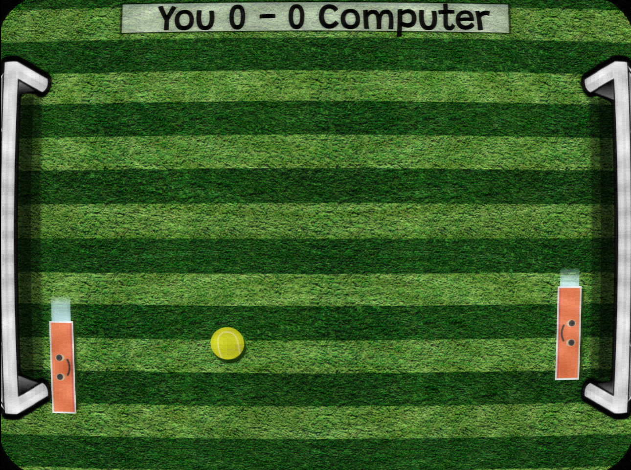 Online Retro Tennis screenshot 1