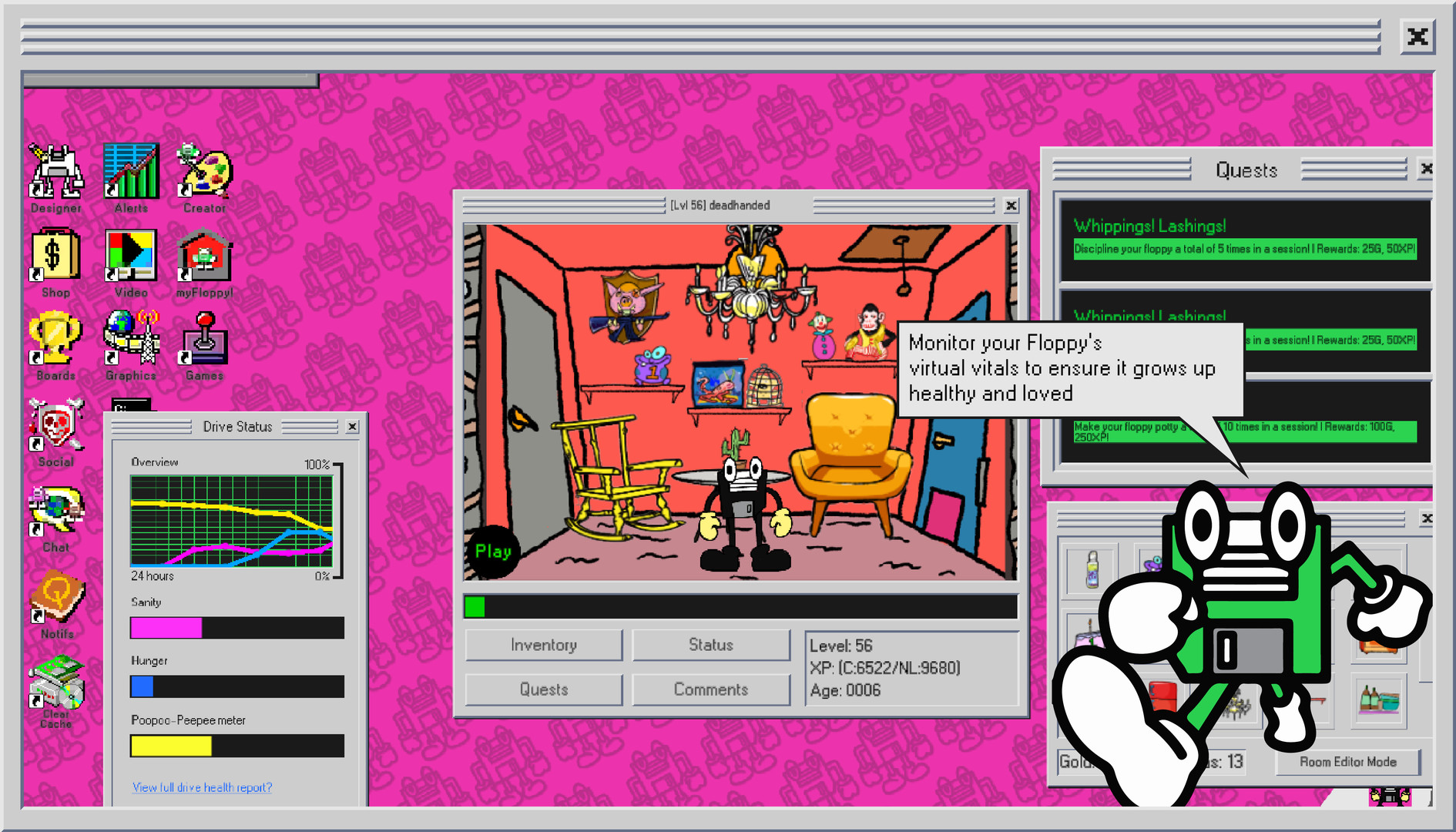 myFloppy Online! screenshot 1