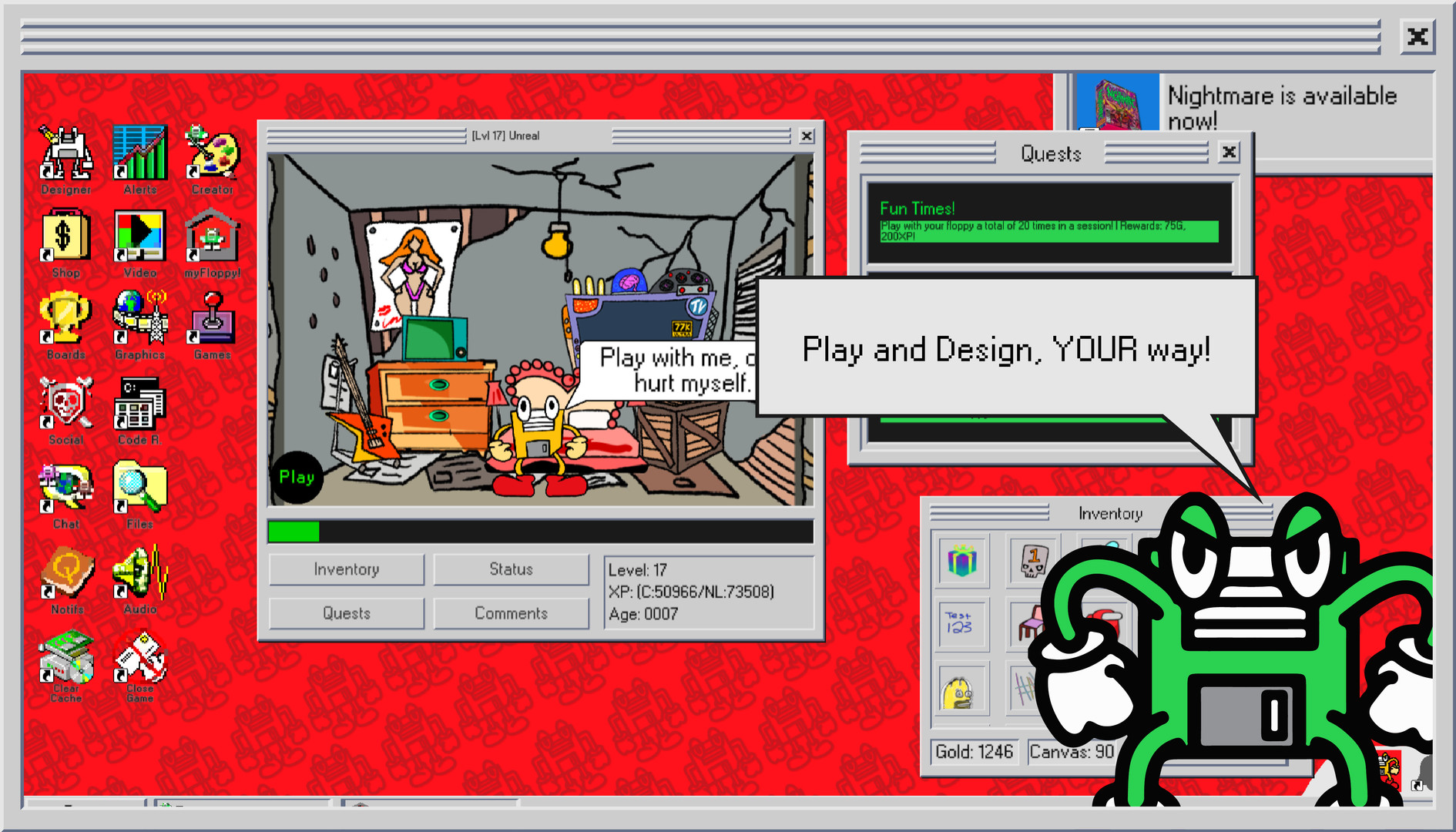 myFloppy Online! screenshot 5