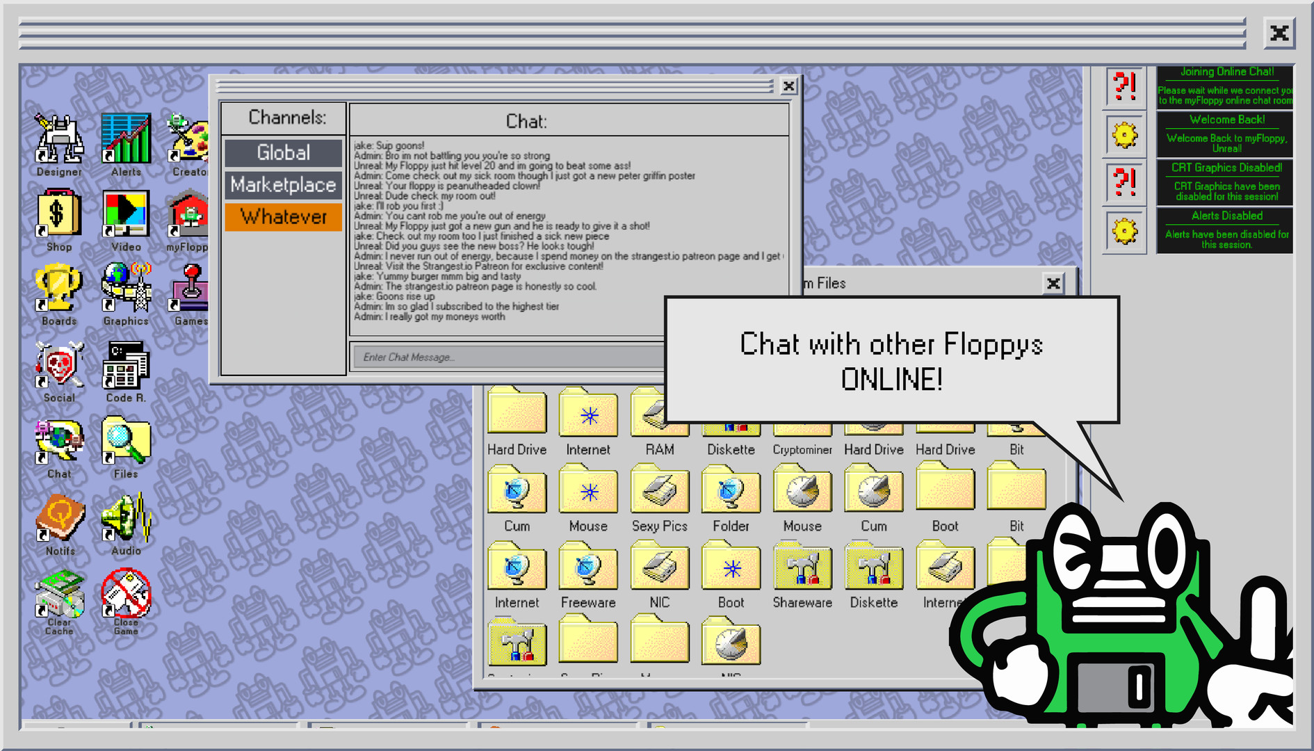 myFloppy Online! screenshot 6