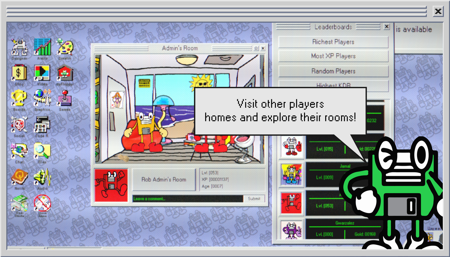 myFloppy Online! screenshot 9