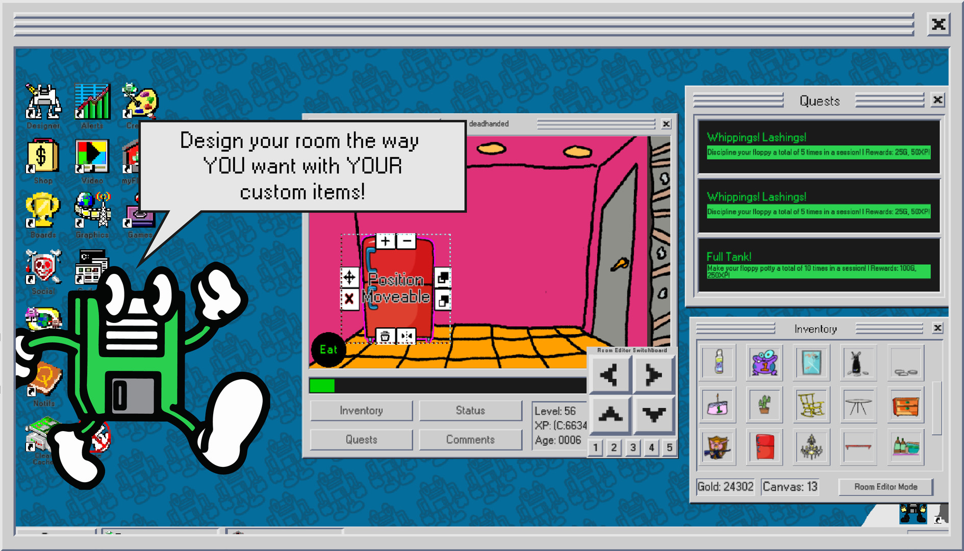 myFloppy Online! screenshot 3