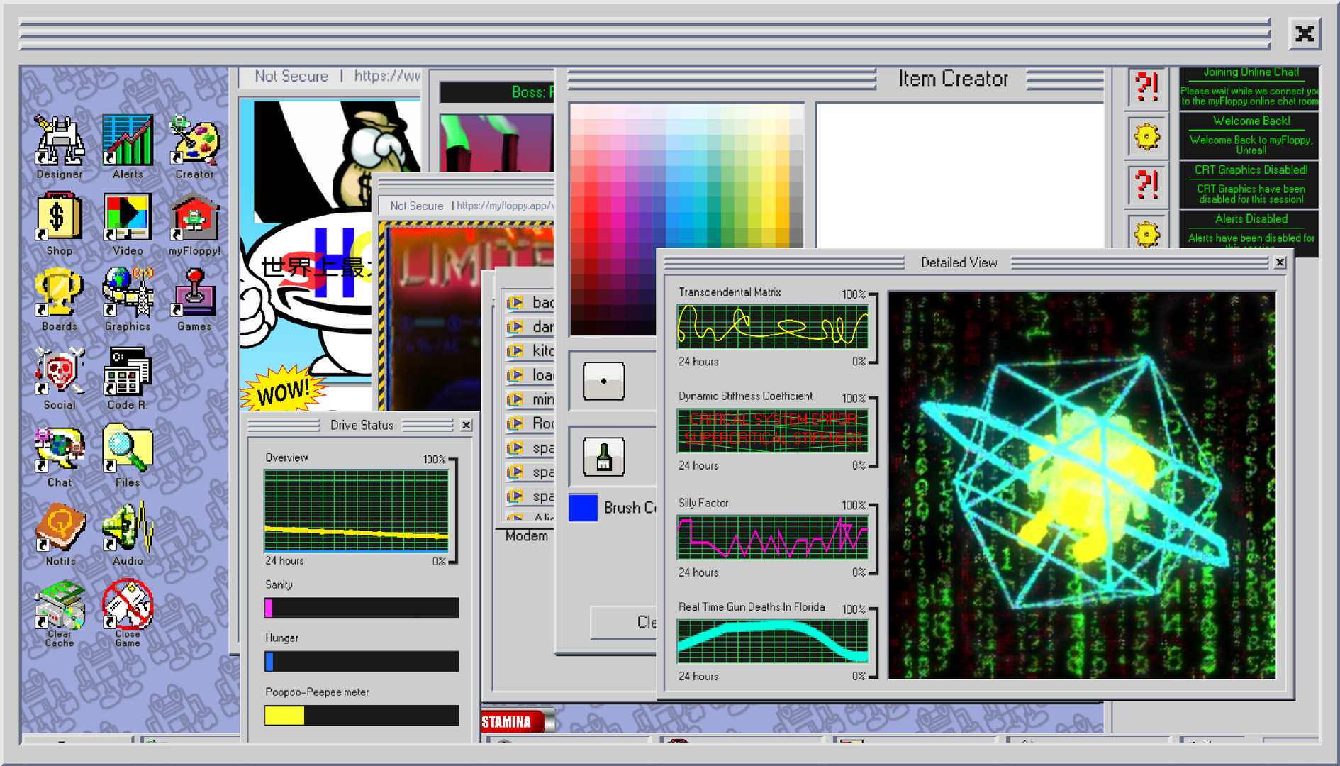 myFloppy Online! screenshot 12