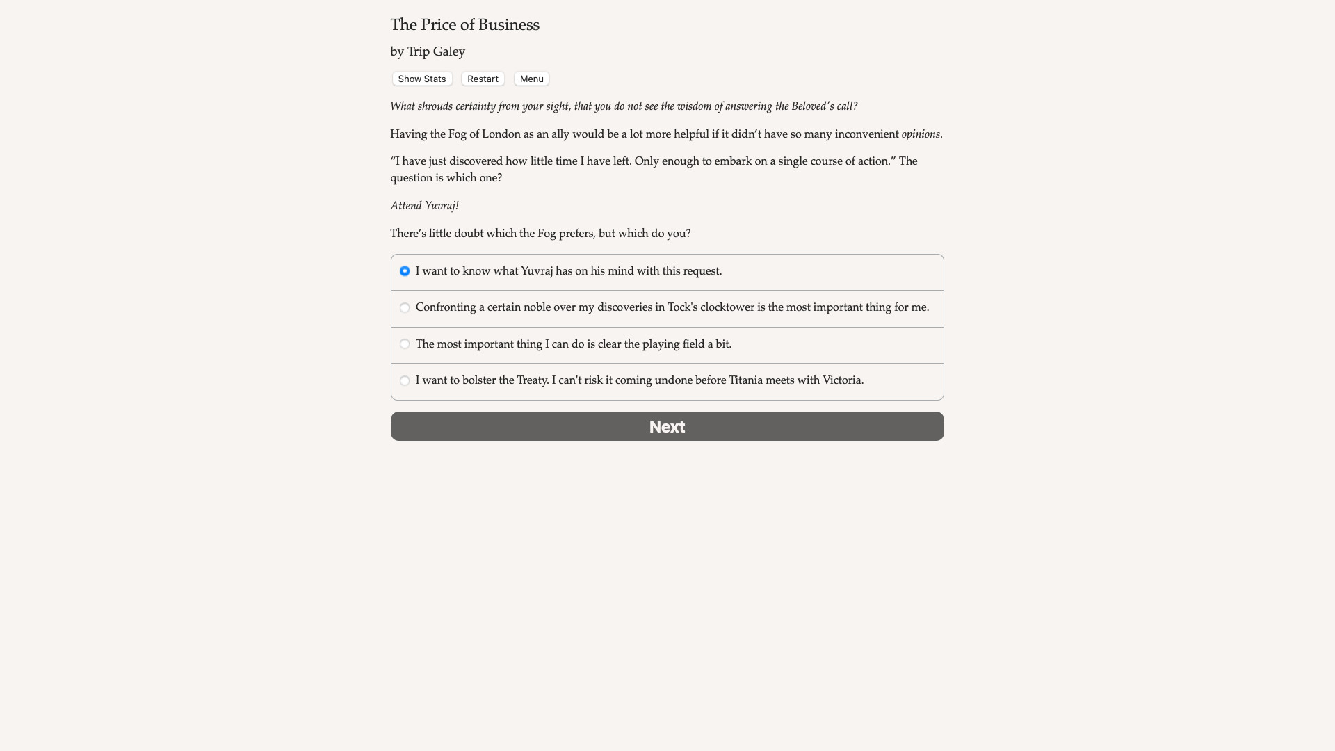 Faerie's Bargain: The Price of Business screenshot 5
