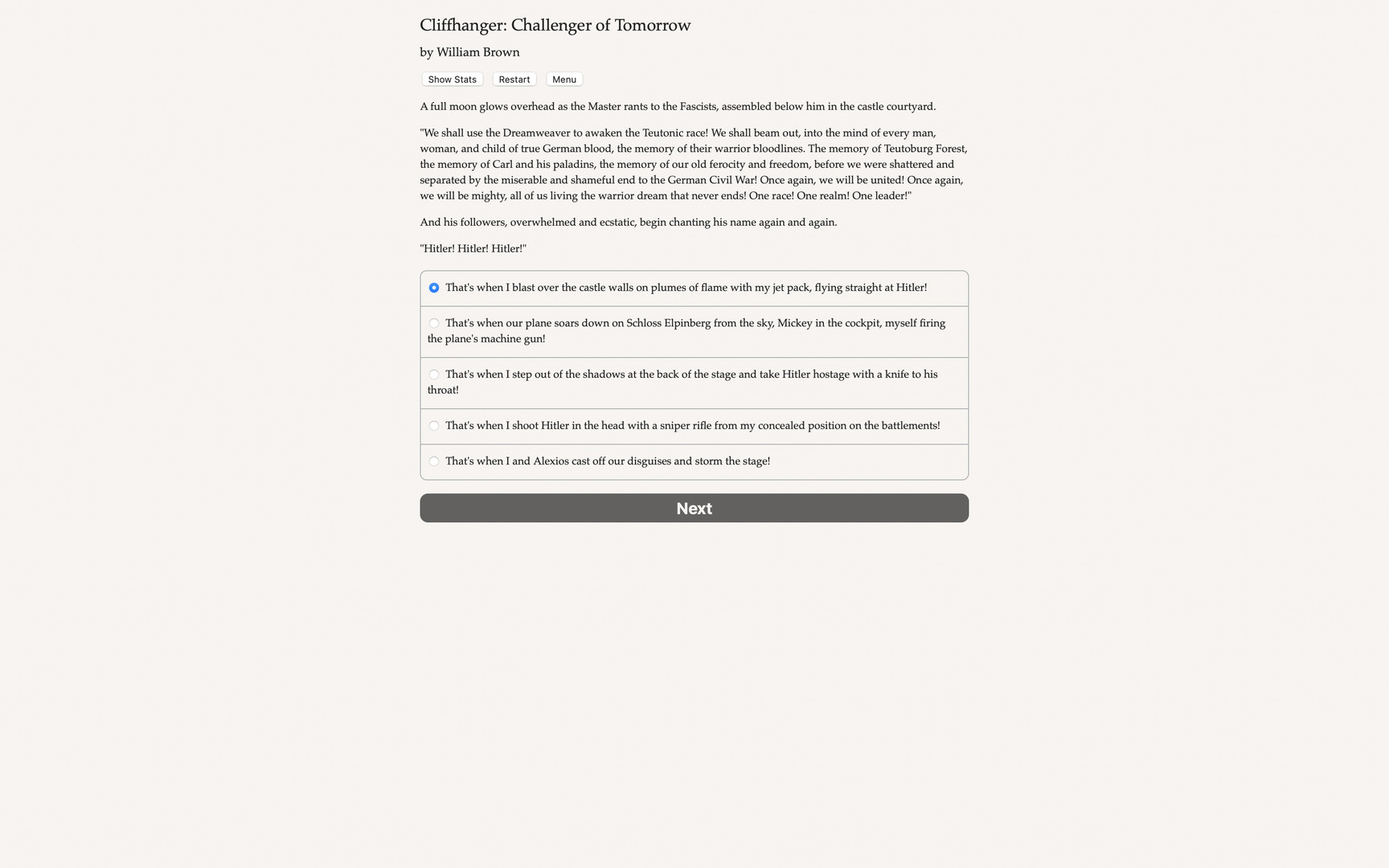 Cliffhanger: Challenger of Tomorrow screenshot 2