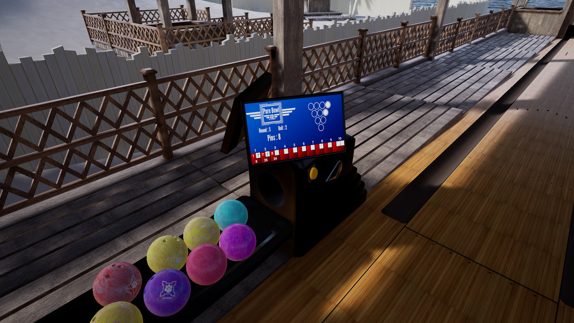 Pure Bowl VR Bowling screenshot 16