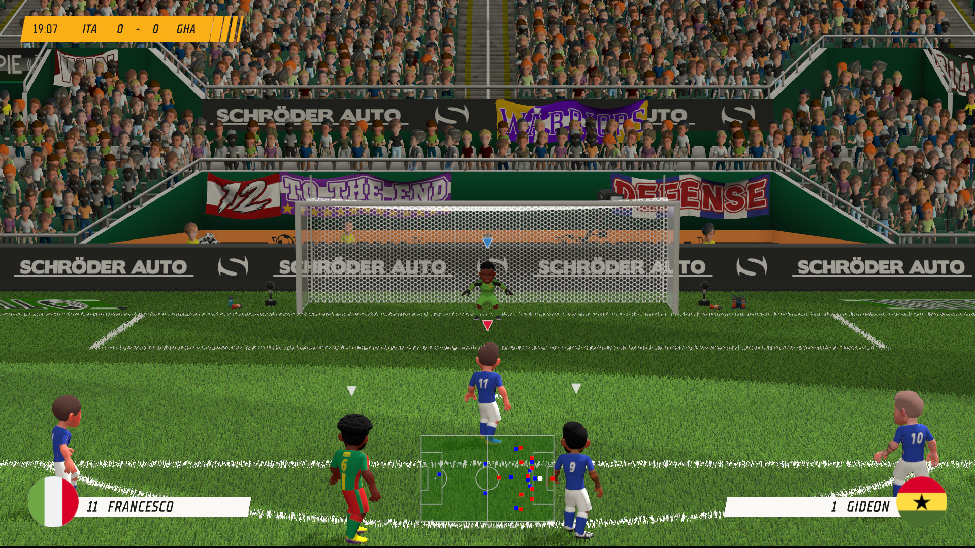 Super Soccer Blast: America vs Europe screenshot 5