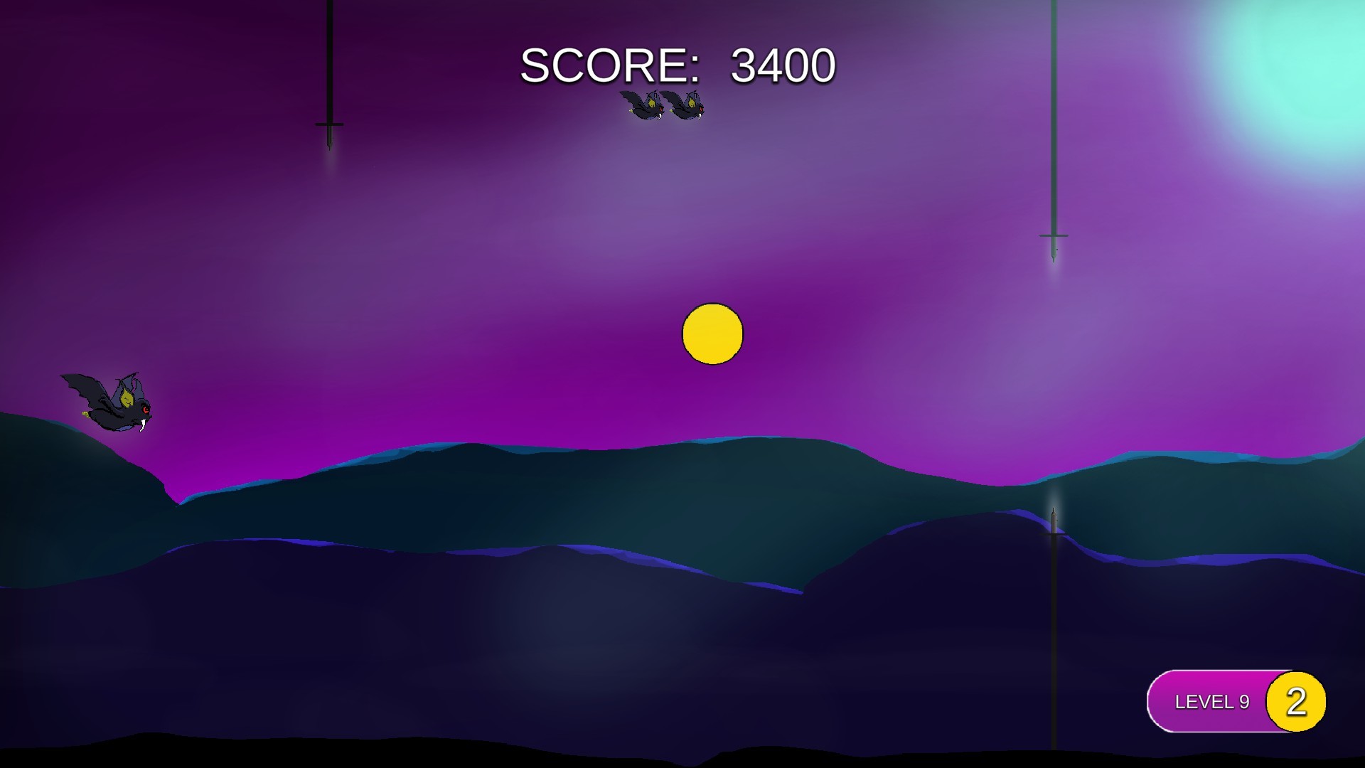 Flappy Bat screenshot 2