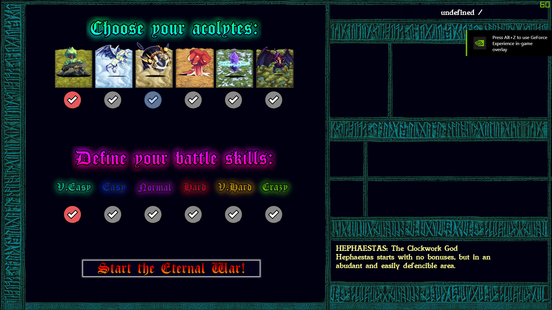 Unending War: Grand-Strategy Chess screenshot 14