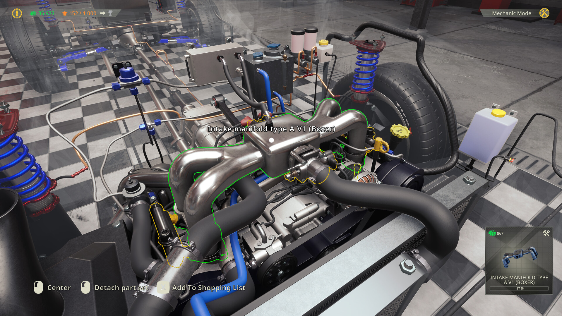 Rally Mechanic Simulator screenshot 2