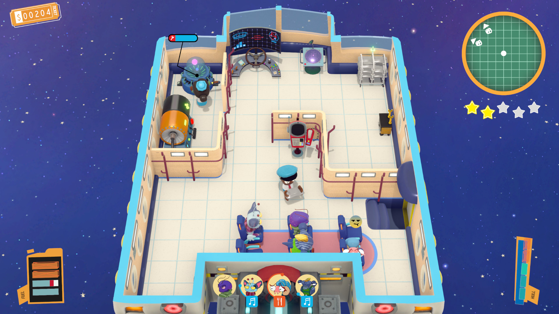 Spacelines from the Far Out: Flight School screenshot 2