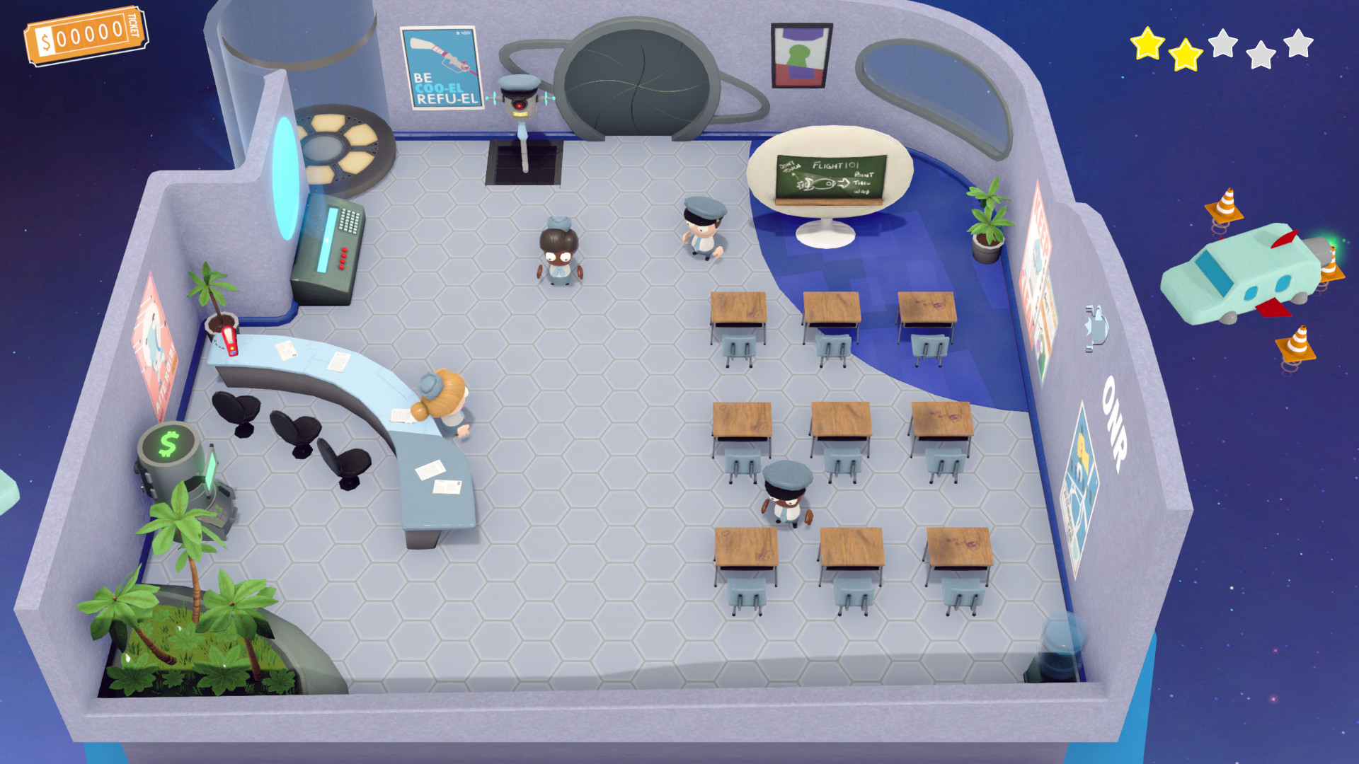 Spacelines from the Far Out: Flight School screenshot 1