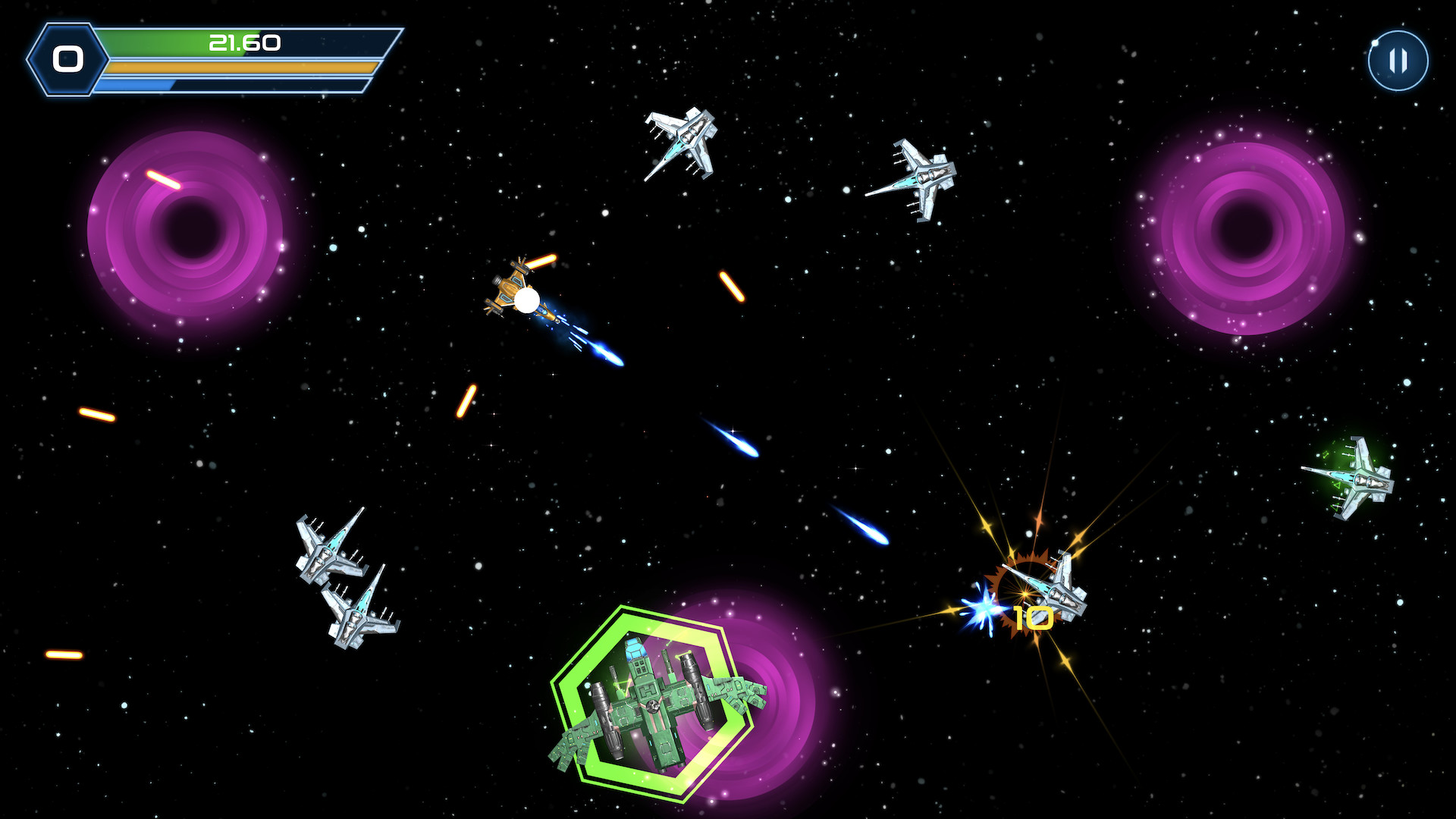 Laser Droplets screenshot 2