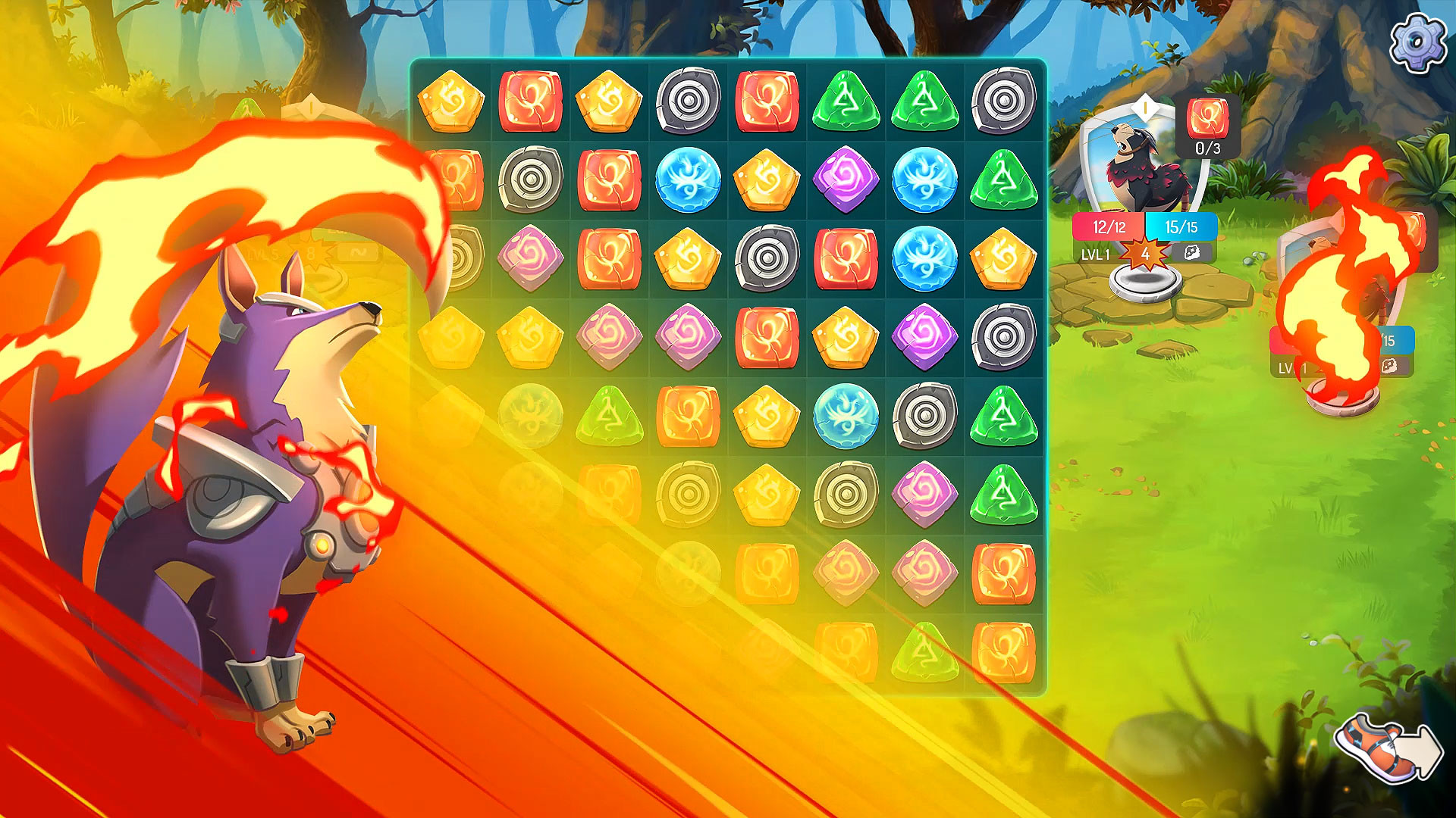 Beasties - Monster Trainer Puzzle RPG screenshot 4