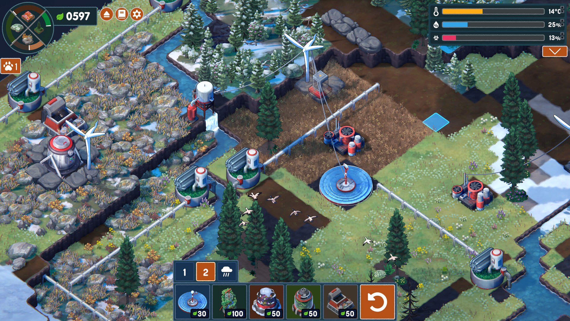 Terra Nil screenshot 4