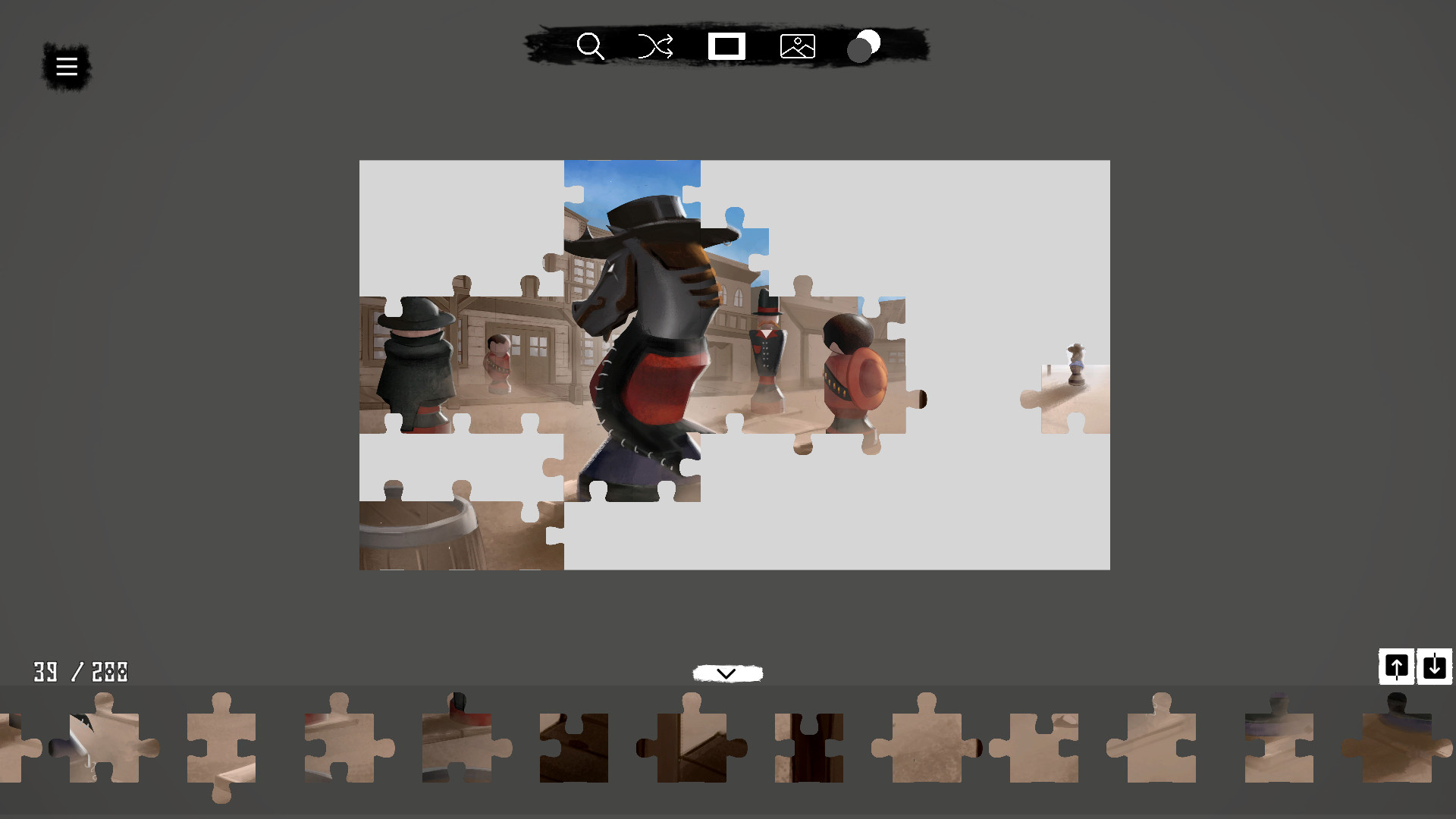 Jessie 'Boom' James - a jigsaw chess tale screenshot 6