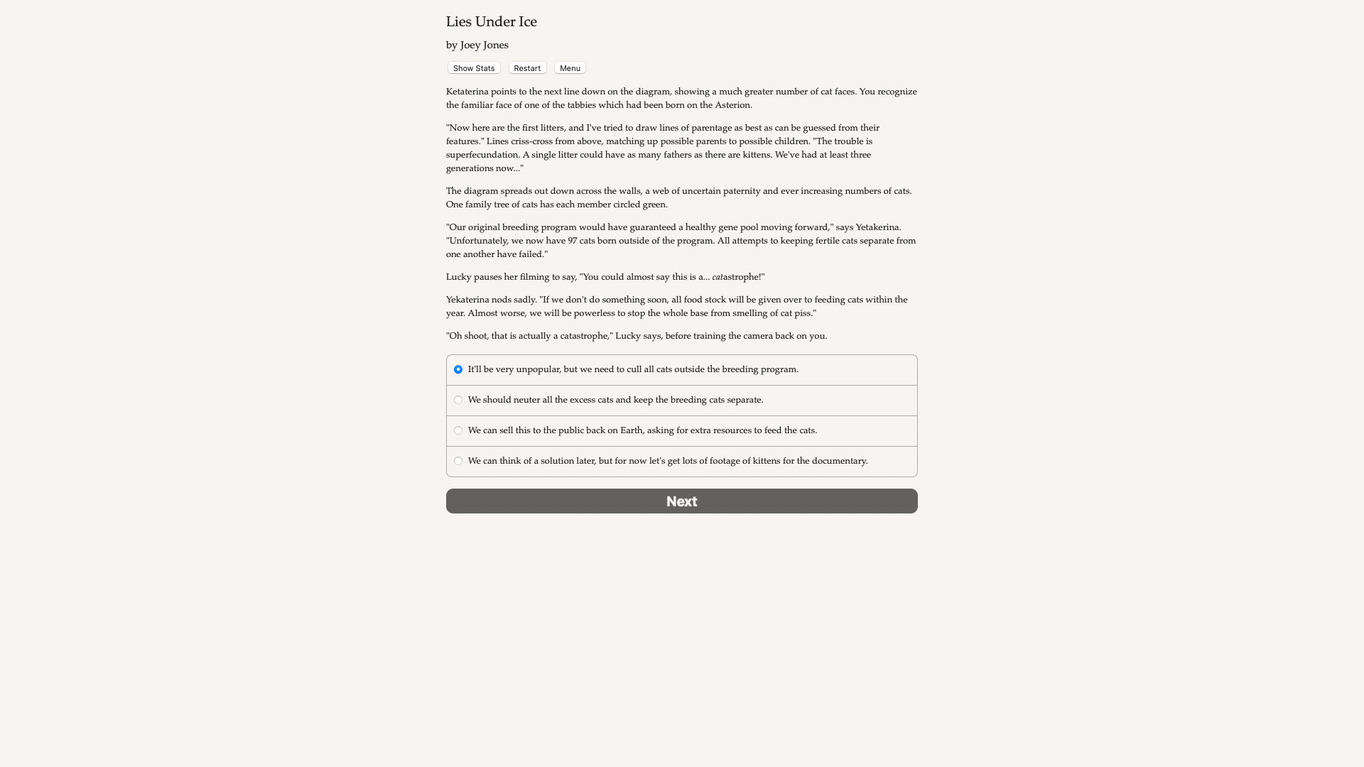 Lies Under Ice screenshot 4