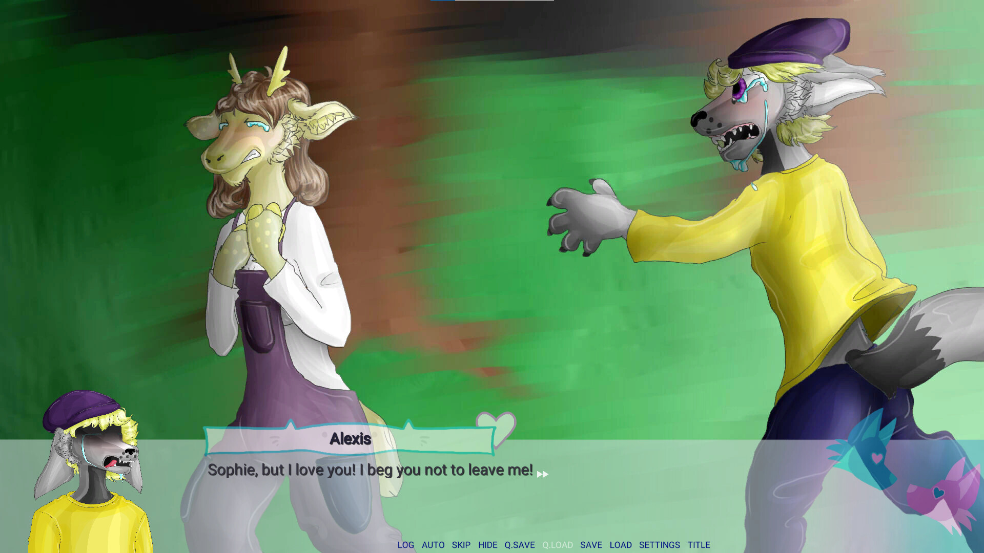 Furry Finder - Dating Visual Novel screenshot 1