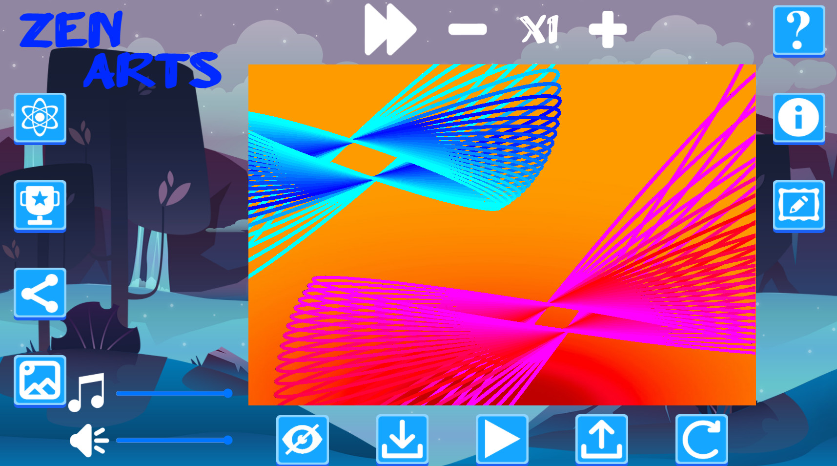 Zen Arts: Relaxing Pendulum Paint Simulator screenshot 5