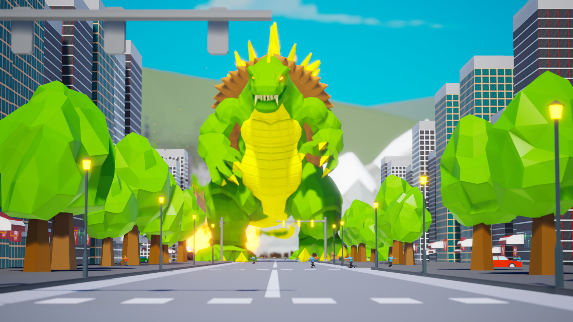 Excidio The Kaiju Simulator screenshot 2