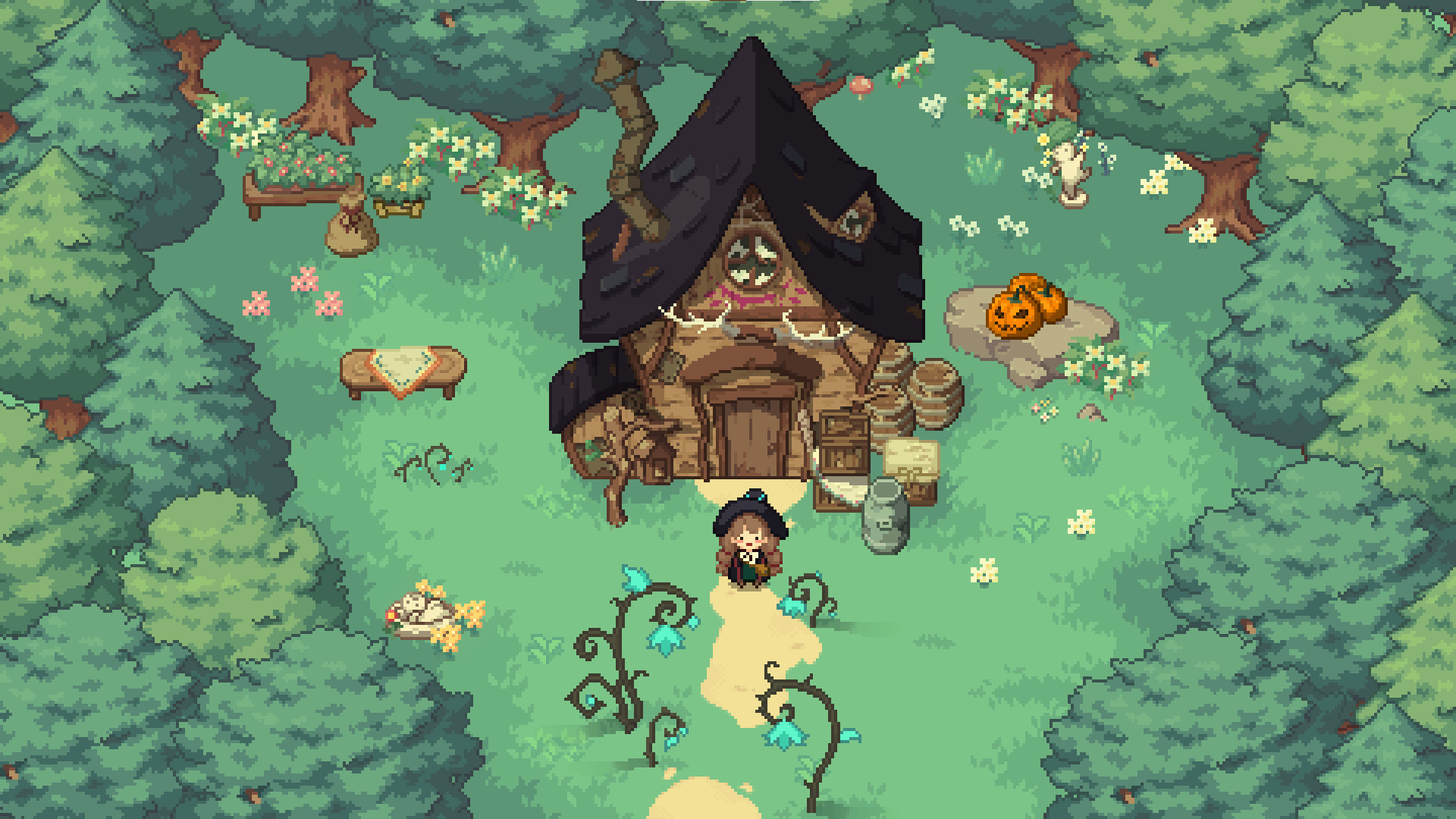 Little Witch in the Woods screenshot 1