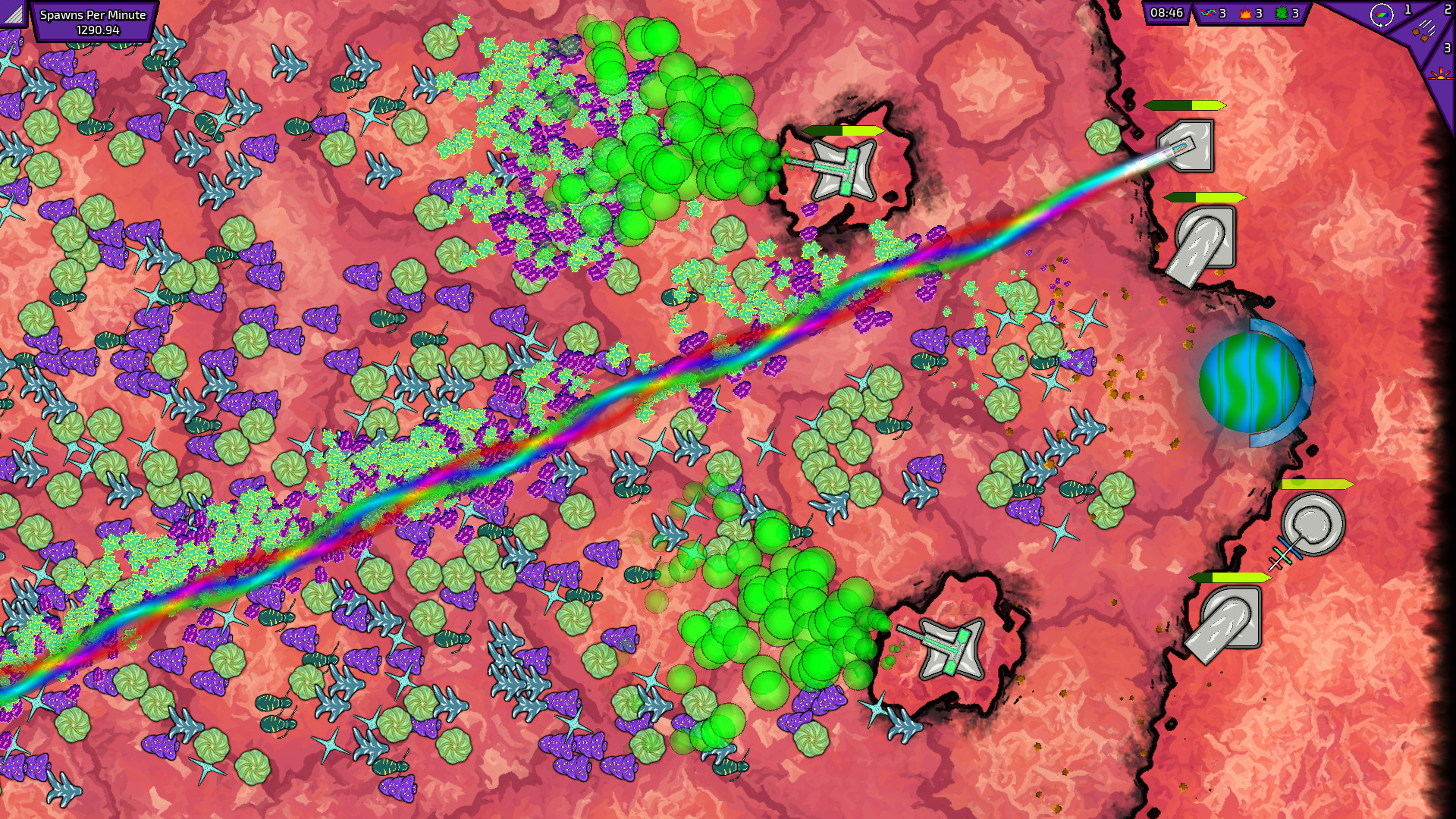 Swarming Planet screenshot 6