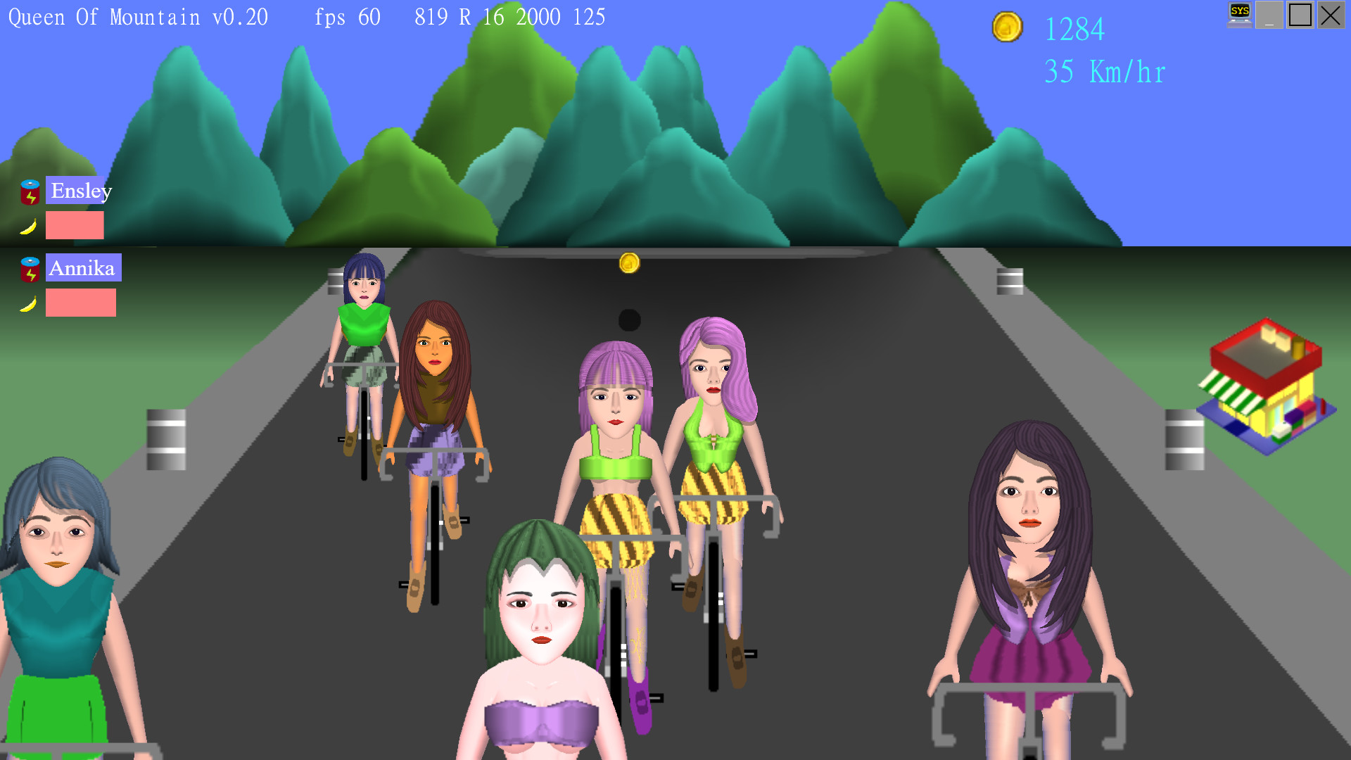 Queen of Mountain screenshot 2