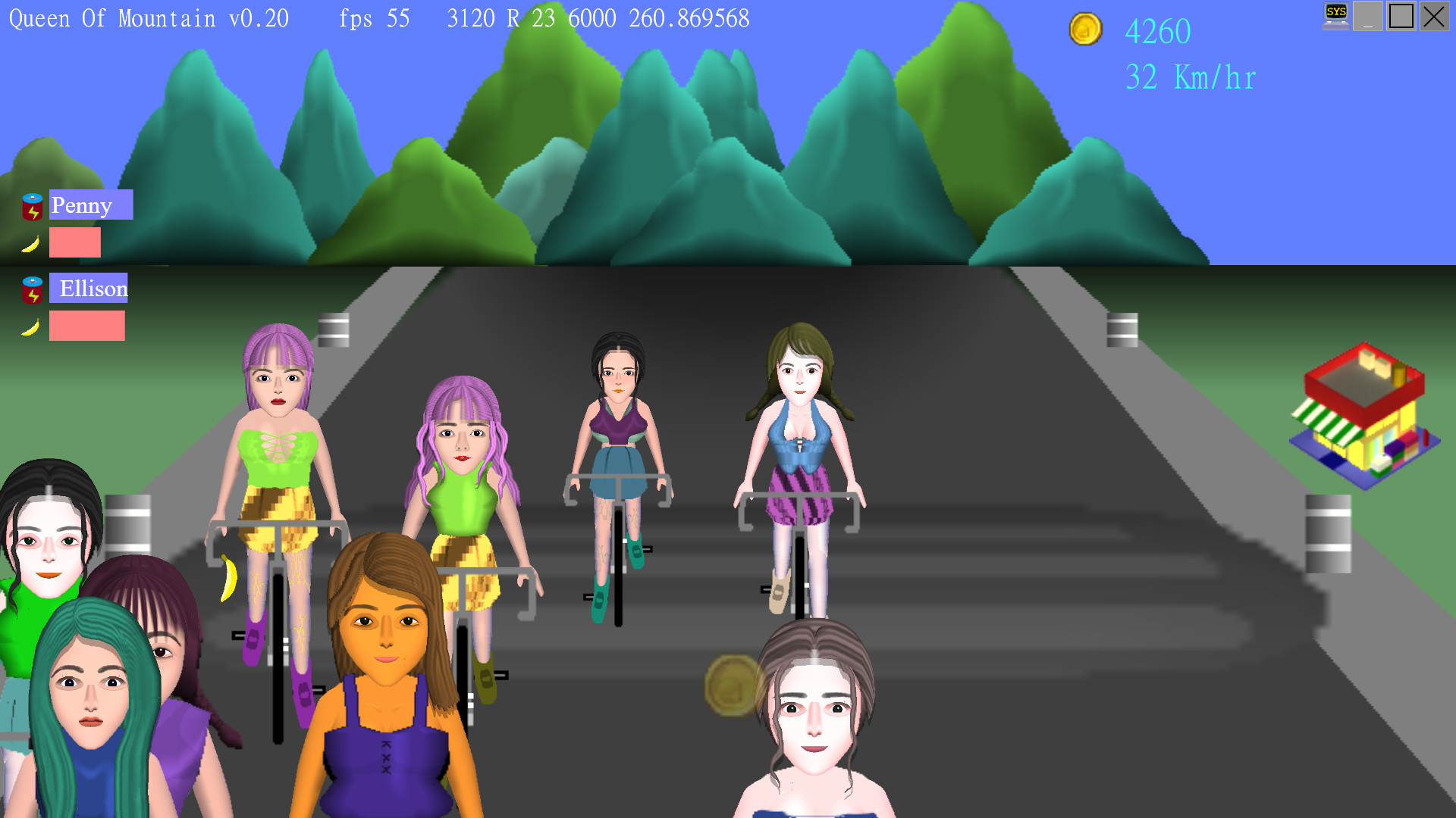 Queen of Mountain screenshot 1