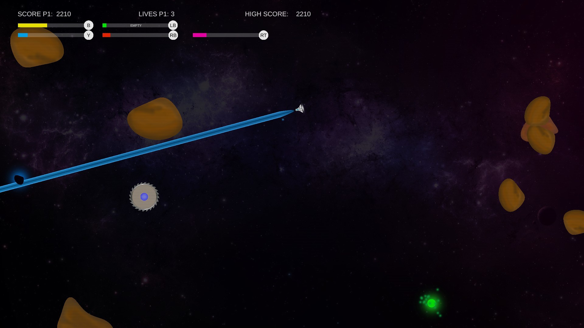 Asteroid Blasters screenshot 1