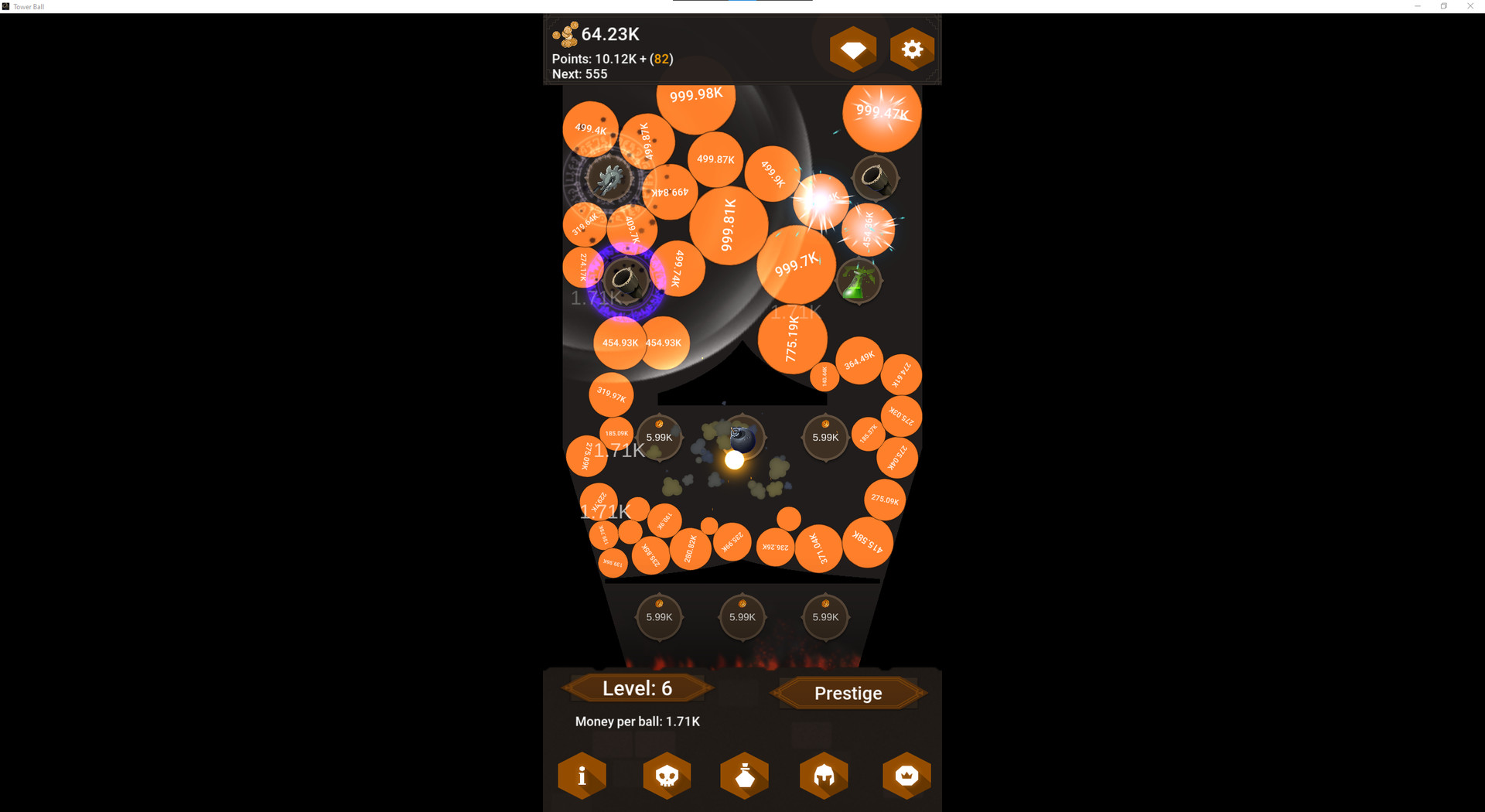 Tower Ball - Incremental Tower Defense screenshot 5