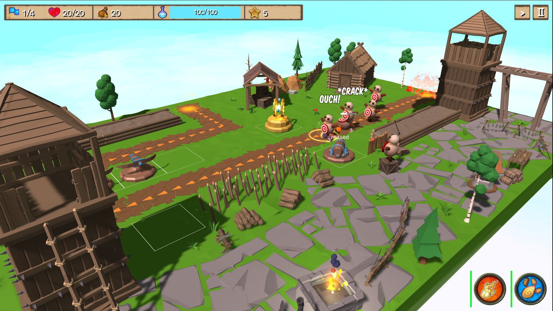 Voxelia Defenders screenshot 1