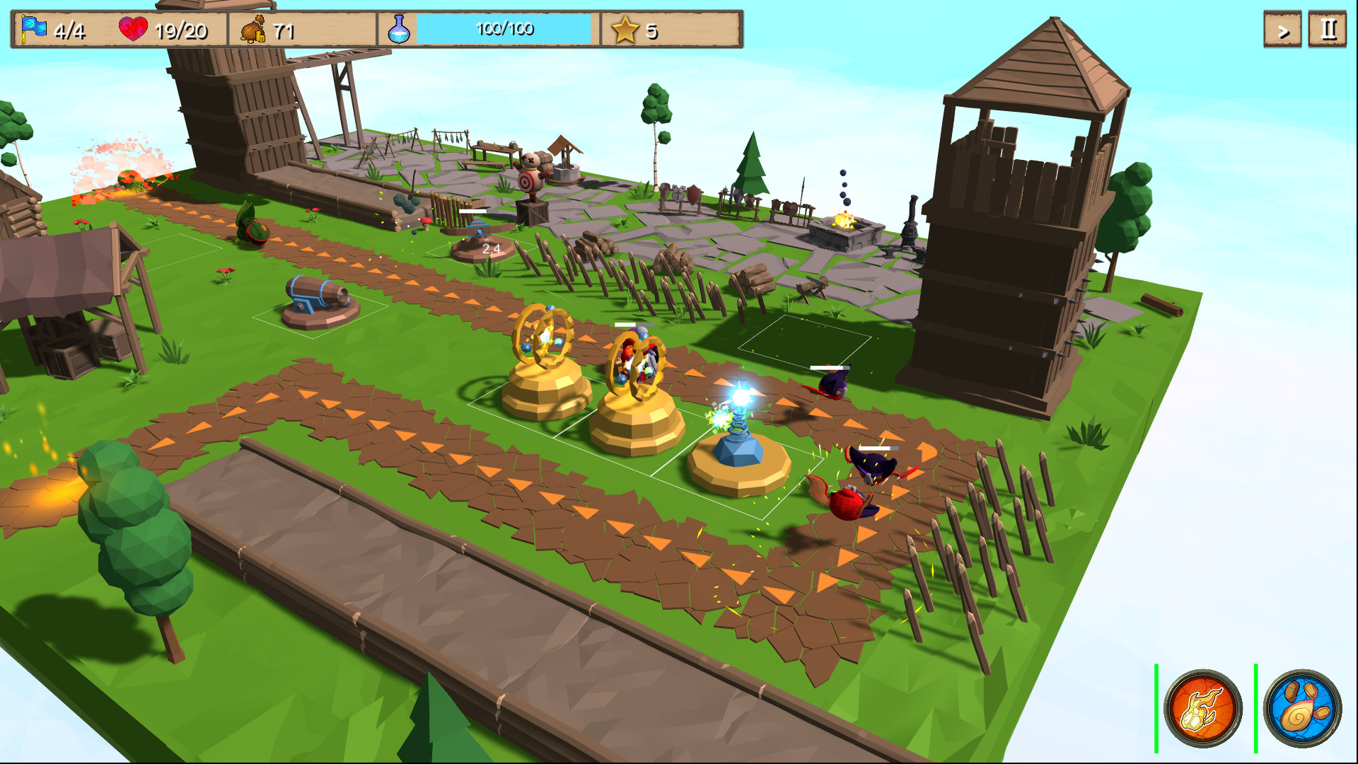 Voxelia Defenders screenshot 2