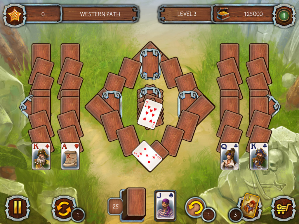 Solitaire Legend of the Pirates 2 screenshot 3