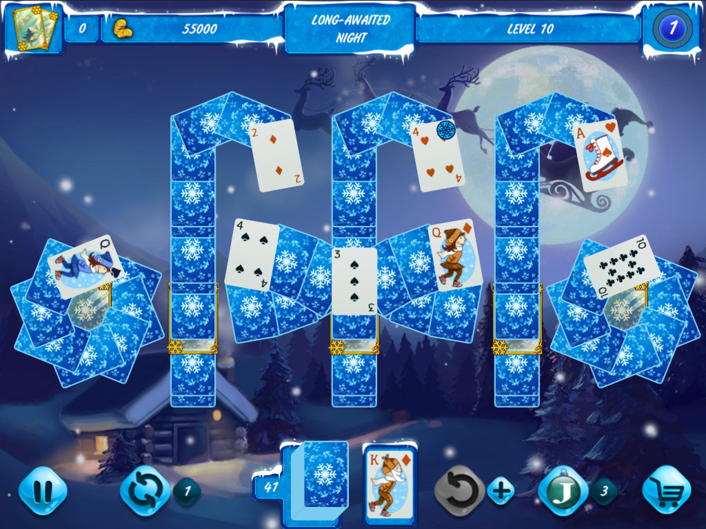 Solitaire Jack Frost Winter Adventures 2 screenshot 3